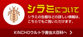 シラミについて シラミの生態などの詳しい情報は、こちらでもご覧いただけます。 KINCHOウルトラ害虫大百科へ